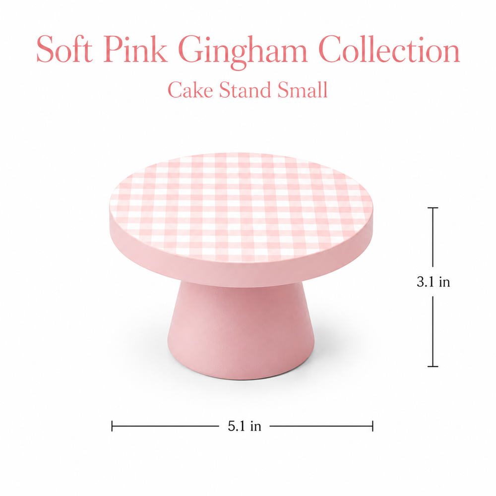 Cake Stand VG Checkered