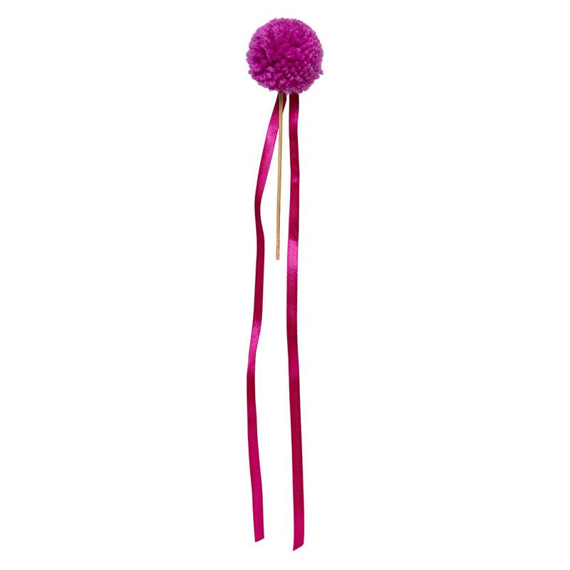 Pompom Streamers Cake Topper