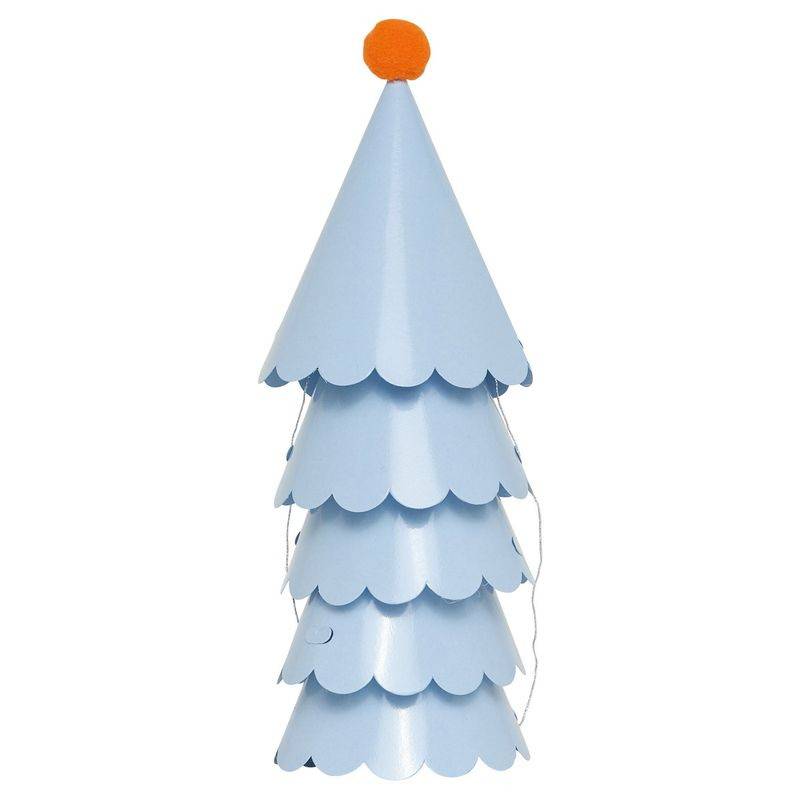 Pompom Party Hats (Set of 5)