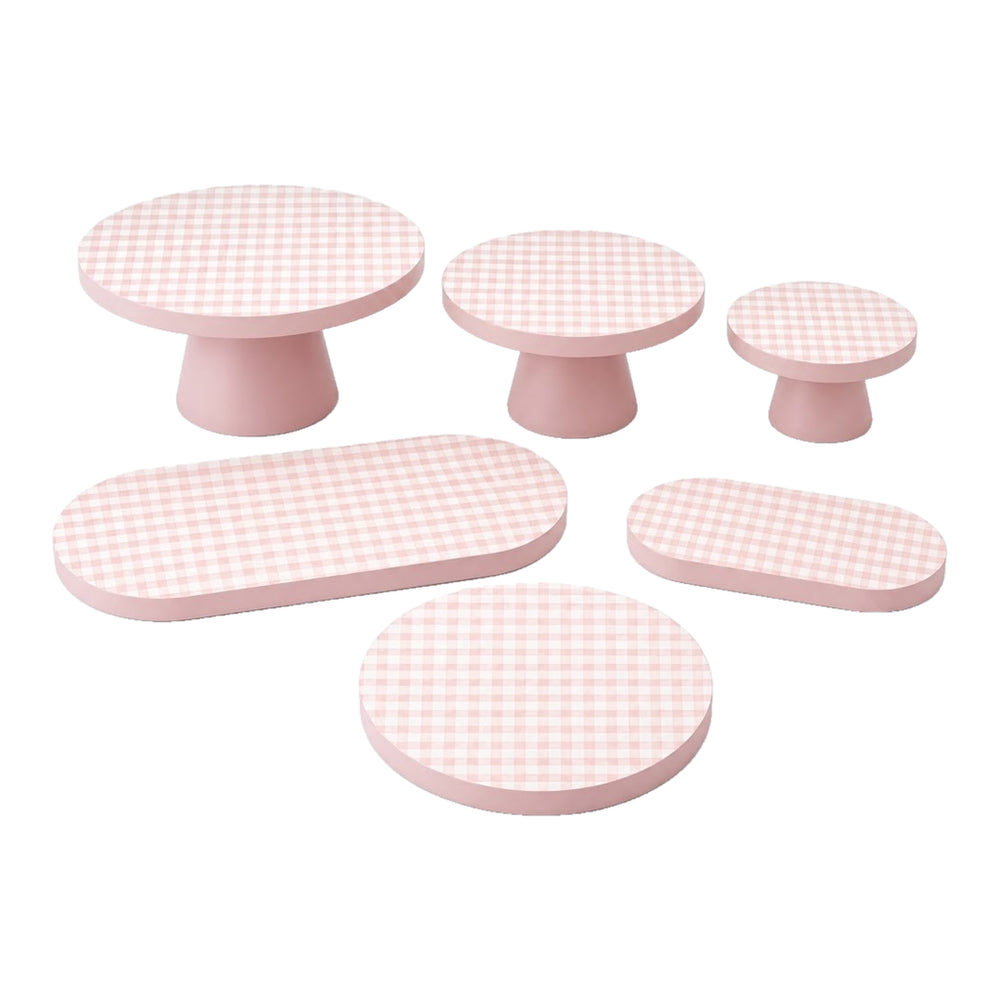 Cake Stand VG Checkered