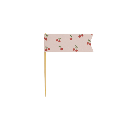 Cupcake Toppers - Pink Cherry
