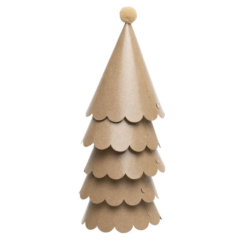 Pompom Party Hats (Set of 5)