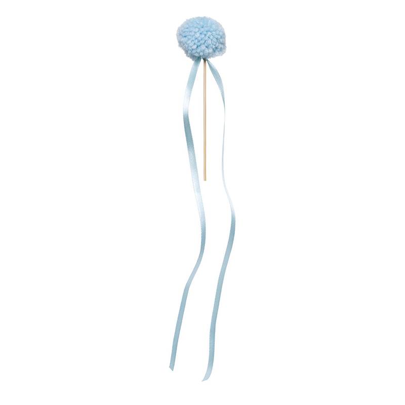 Pompom Streamers Cake Topper