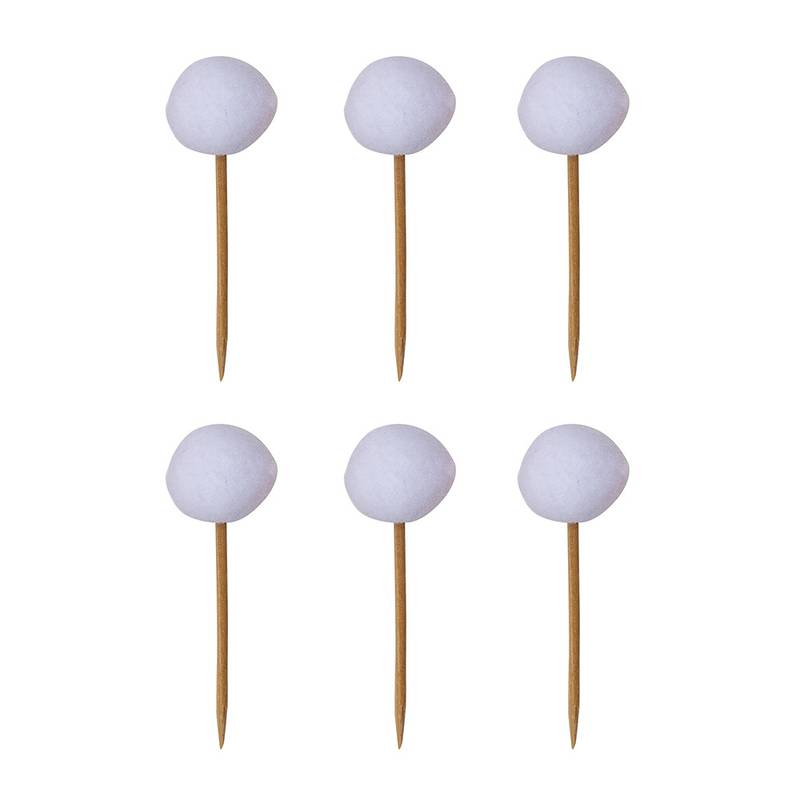 Pompom Toppers (Set of 6)