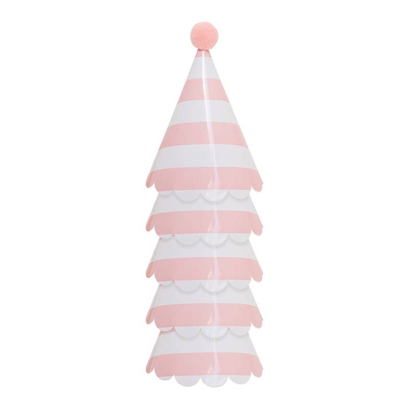 Pompom Party Hats (Set of 5)