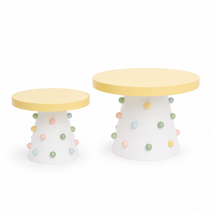 Cake Stand Pompom Candy