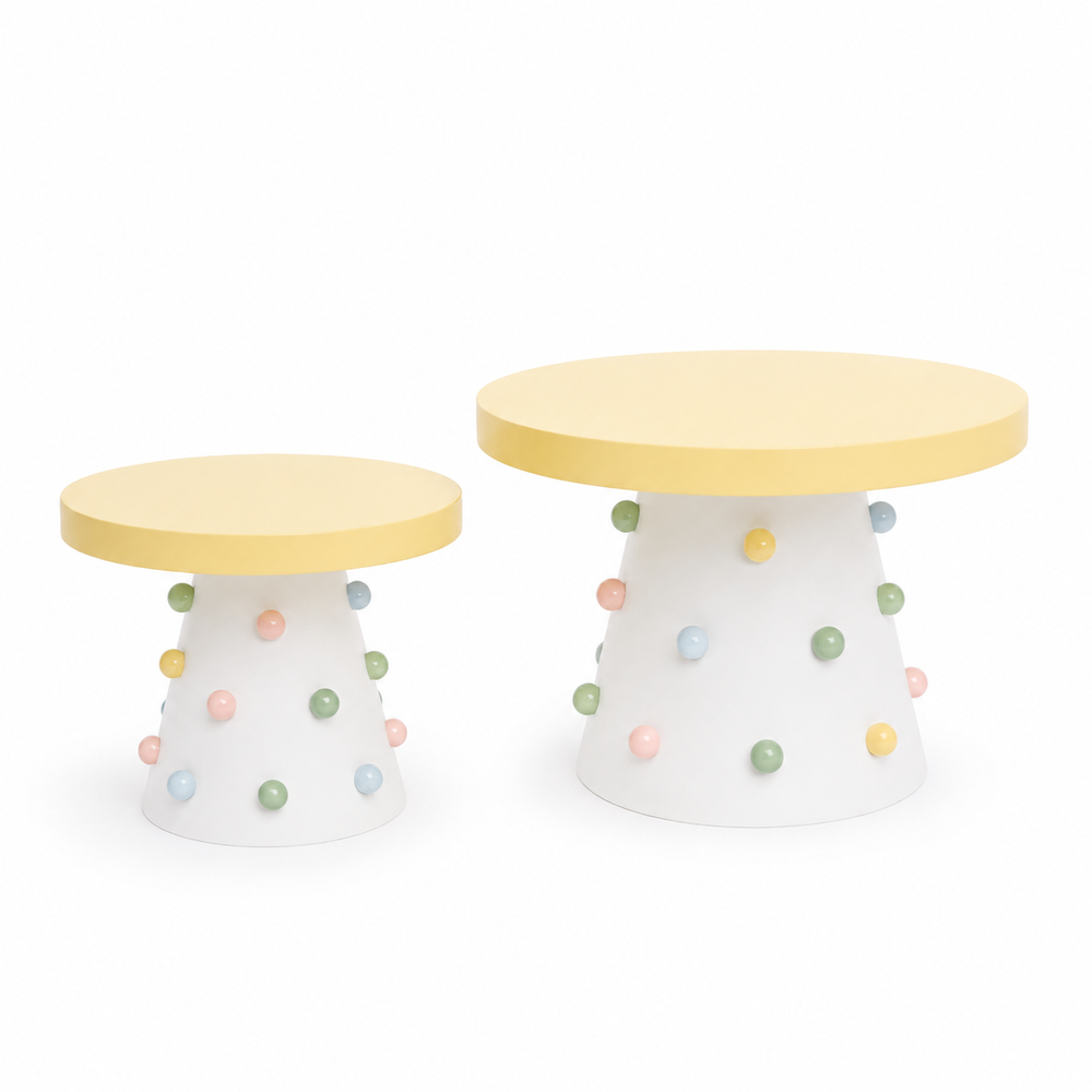 Cake Stand Pompom Candy