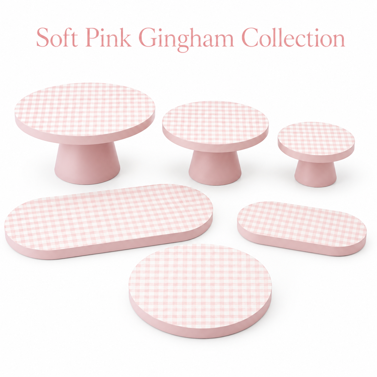 Cake Stand VG Checkered