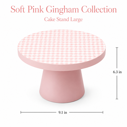 Cake Stand VG Checkered