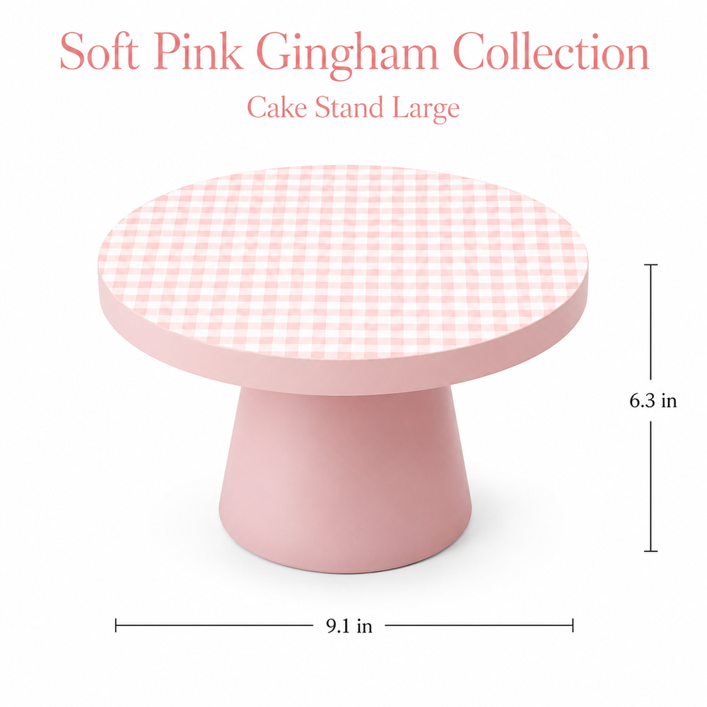 Cake Stand VG Checkered
