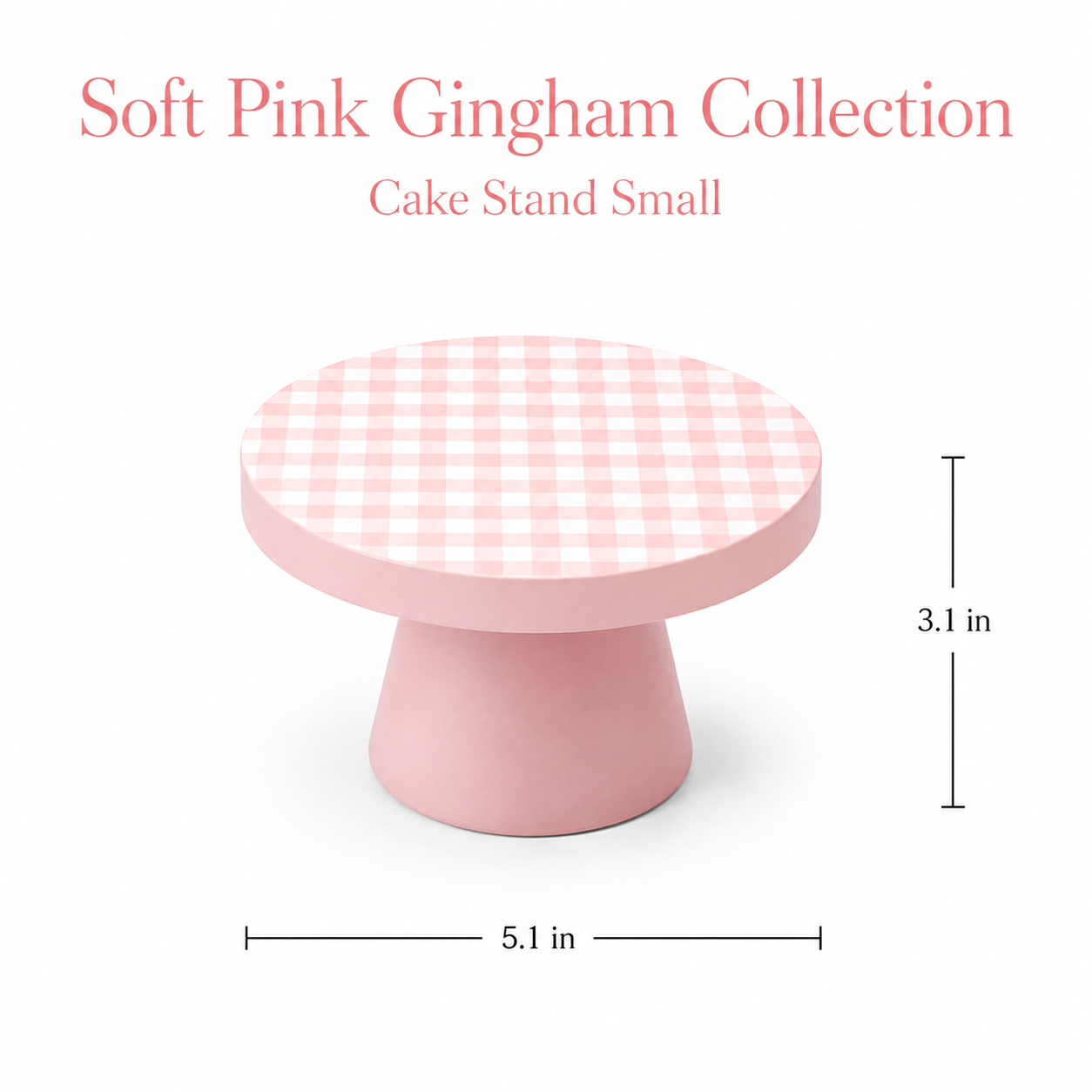 Cake Stand VG Checkered