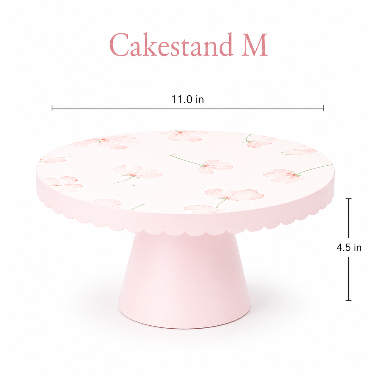 Cake Stand VG Waves Flower