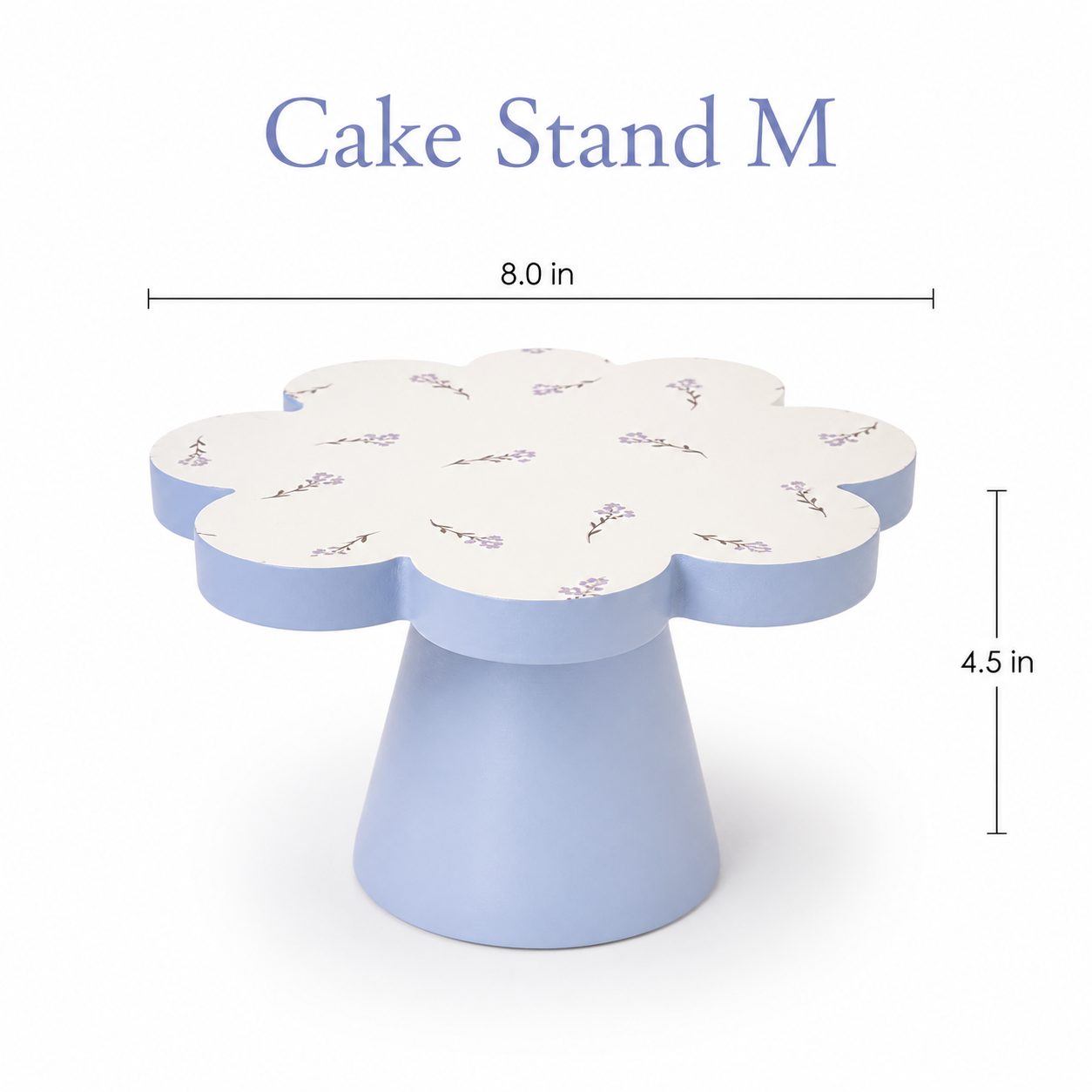 Cake Stand VG Flower Hortense