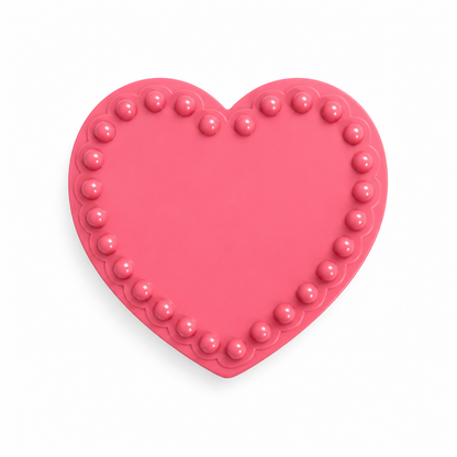 Beaded Heart Tray