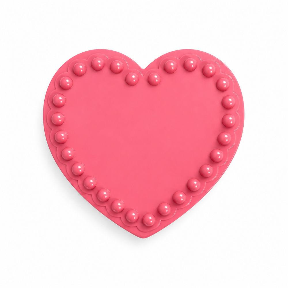 Beaded Heart Tray