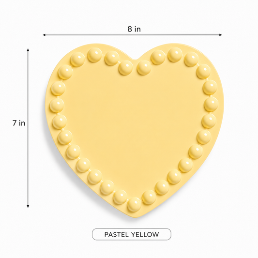 Beaded Heart Tray