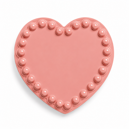 Beaded Heart Tray