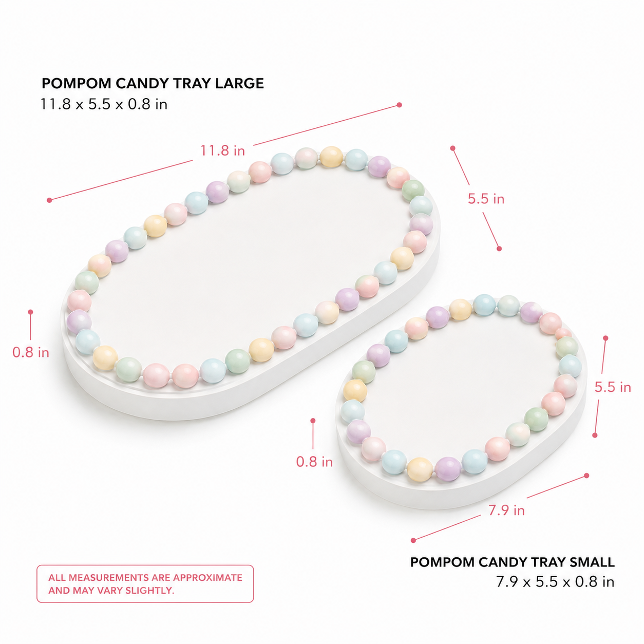 Tray Pompom Candy