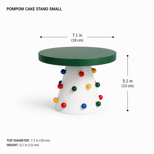 Cake Stand Pompom Color