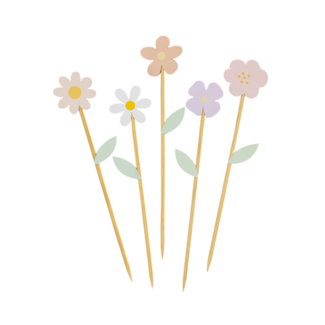 Cupcake Toppers - Flowers