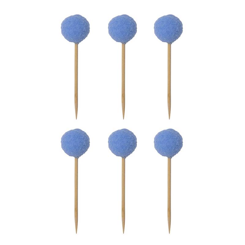 Pompom Toppers (Set of 6)