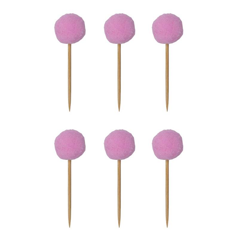 Pompom Toppers (Set of 6)