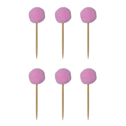 Pompom Toppers (Set of 6)