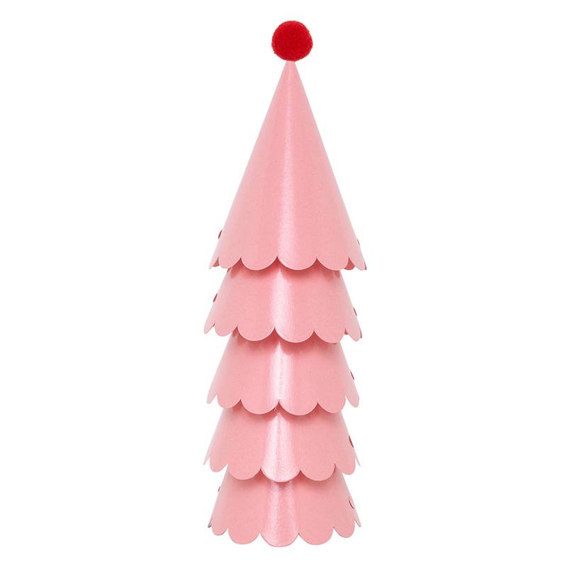 Pompom Party Hats (Set of 5)