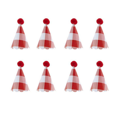 Mini Party Hats (Set of 8)