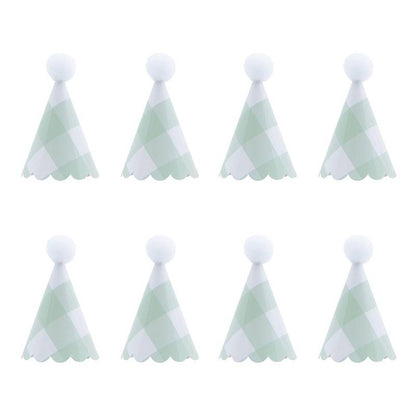 Mini Party Hats (Set of 8)