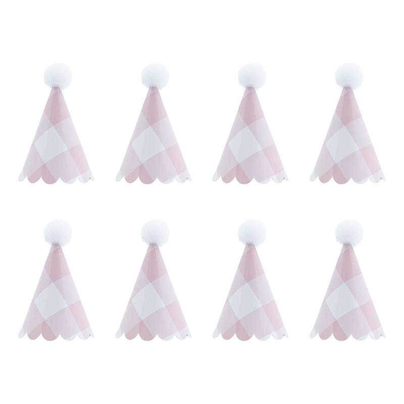 Mini Party Hats (Set of 8)