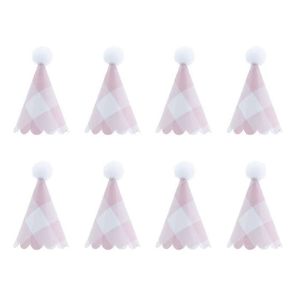 Mini Party Hats (Set of 8)