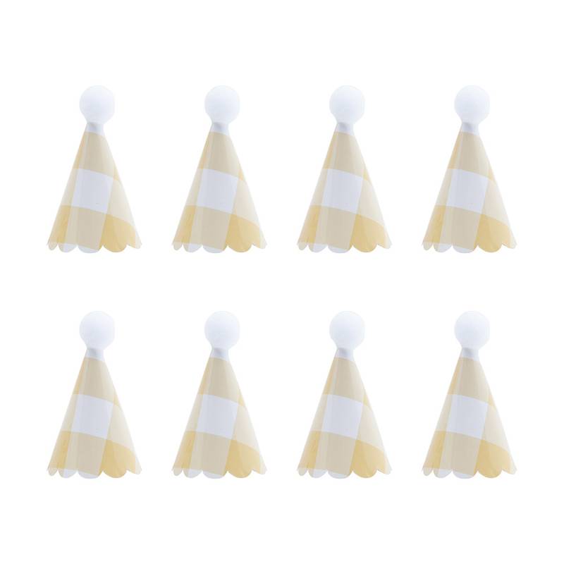 Mini Party Hats (Set of 8)