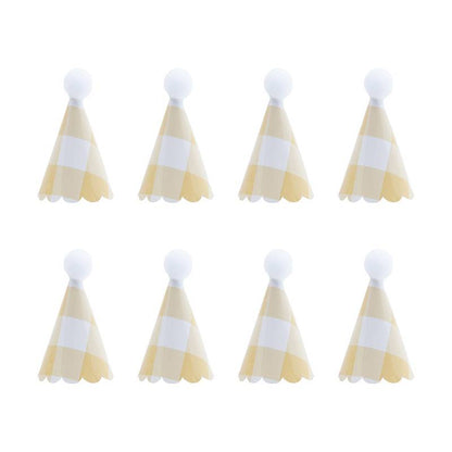 Mini Party Hats (Set of 8)