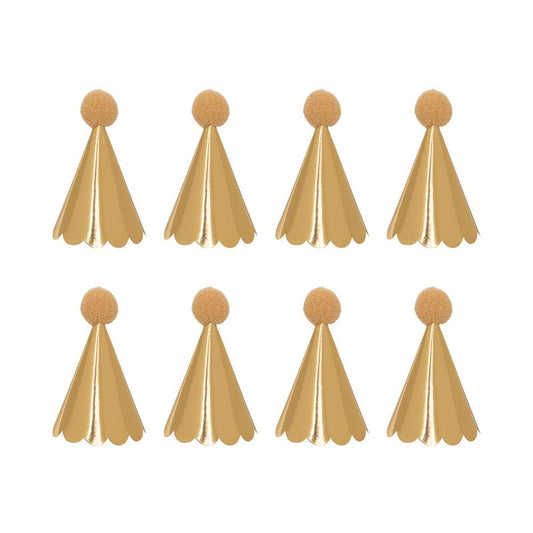 Mini Party Hats (Set of 8)