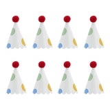 Mini Party Hats (Set of 8)