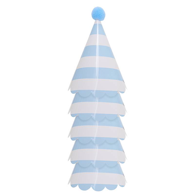 Pompom Party Hats (Set of 5)