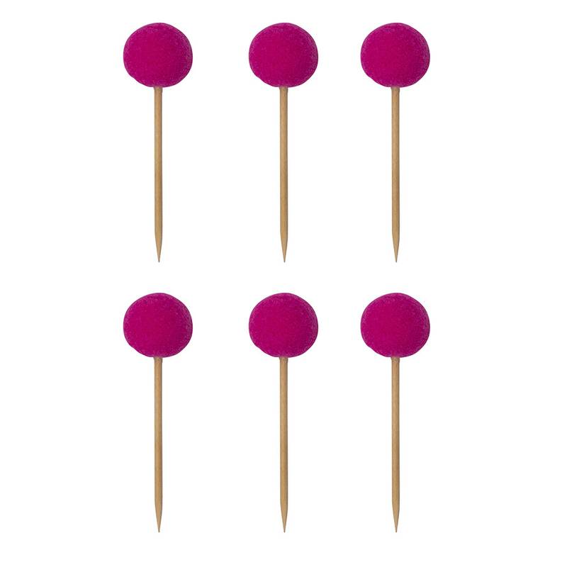 Pompom Toppers (Set of 6)