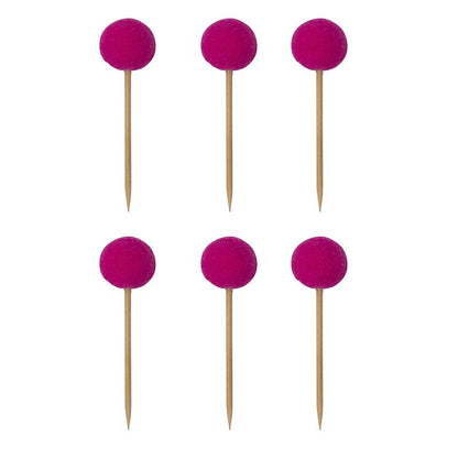 Pompom Toppers (Set of 6)