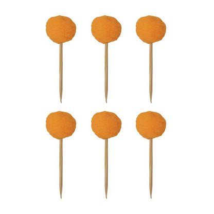 Pompom Toppers (Set of 6)
