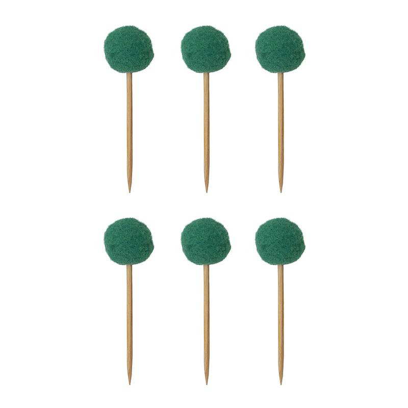 Pompom Toppers (Set of 6)