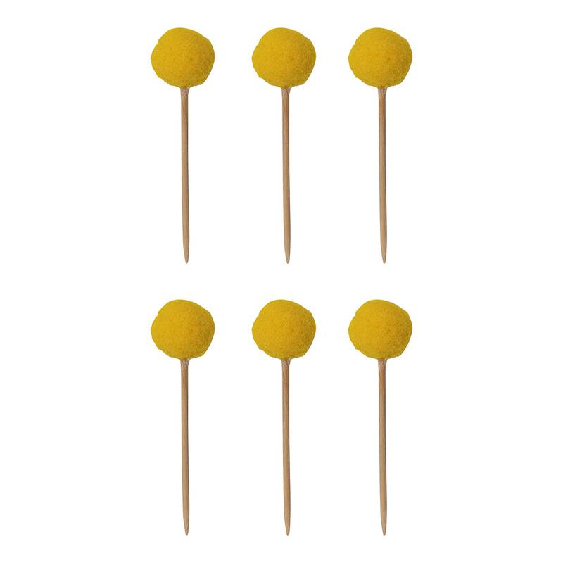 Pompom Toppers (Set of 6)