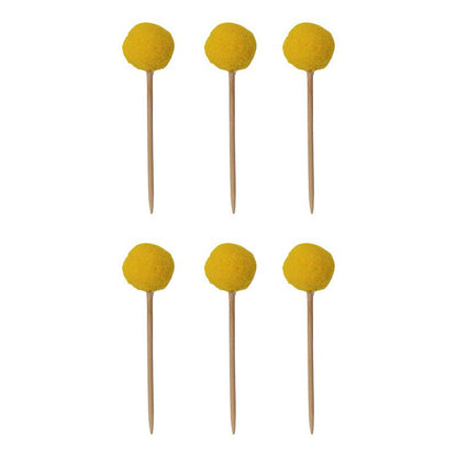 Pompom Toppers (Set of 6)