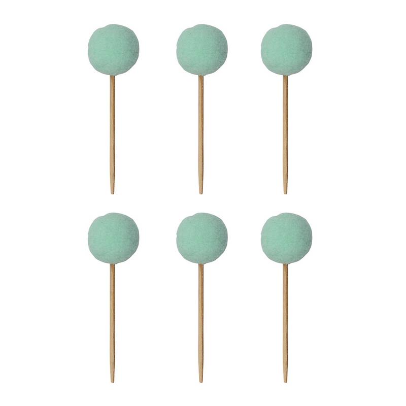 Pompom Toppers (Set of 6)