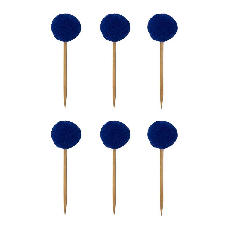 Pompom Toppers (Set of 6)
