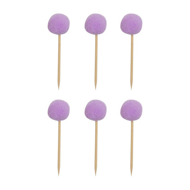 Pompom Toppers (Set of 6)