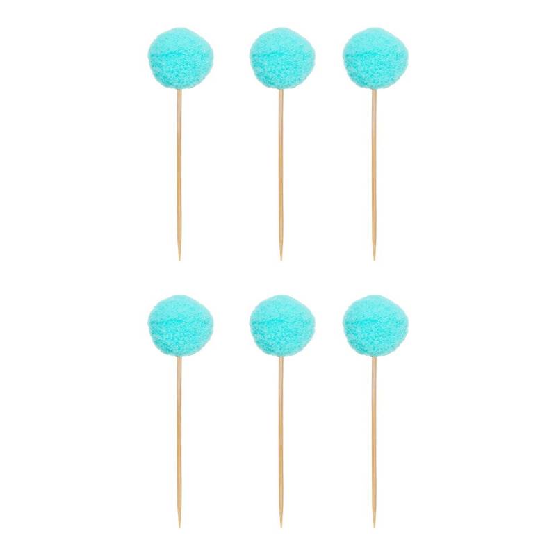 Pompom Toppers (Set of 6)