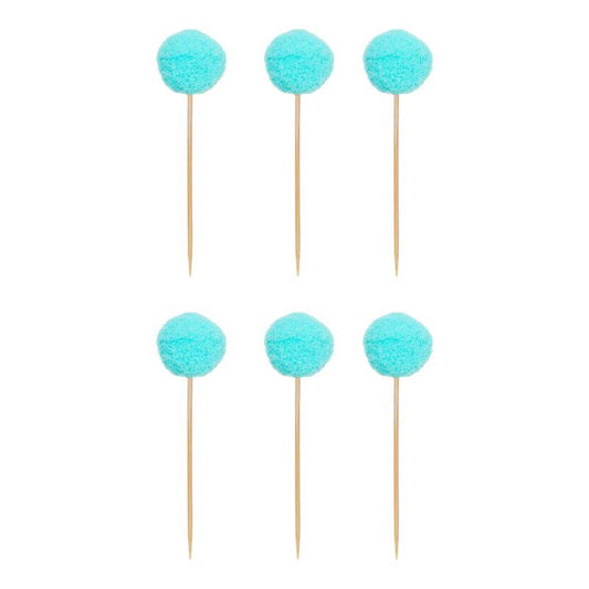 Pompom Toppers (Set of 6)