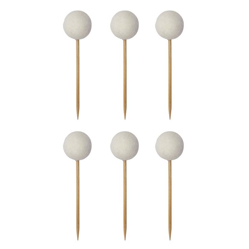 Pompom Toppers (Set of 6)