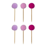 Pompom Toppers (Set of 6)